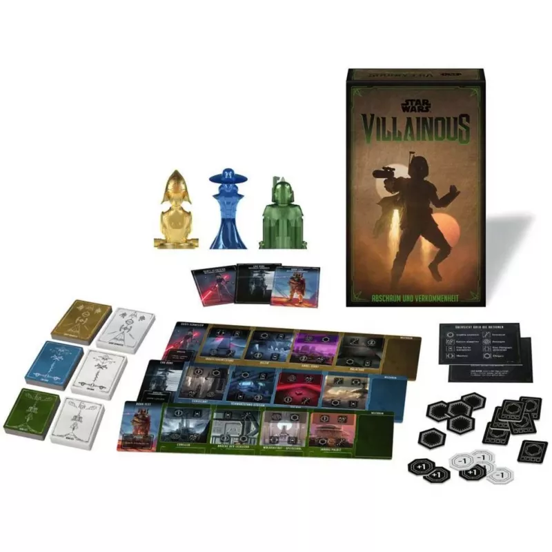 Star Wars Villainous - Escumalha e Ralé, jogo de sociedade