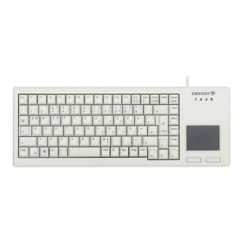 Teclado CHERRY XS Touchpad universal USB QWERTY US inglês cinzento