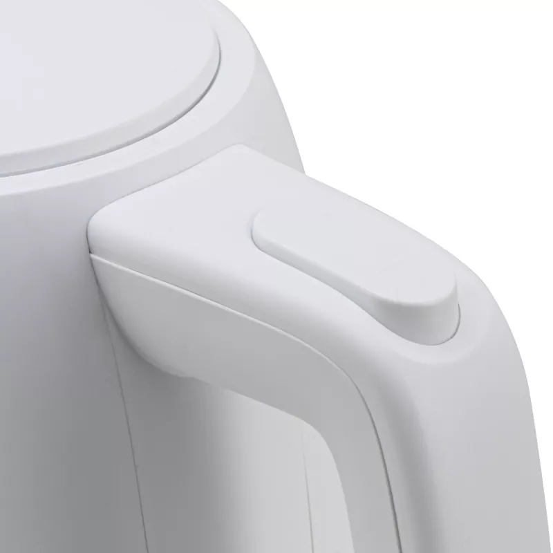 Chaleira elétrica Adler AD 1379w — 1,7 L, até 2200 W, branca, base 360°, polipropileno