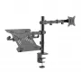 Suporte de parede para monitor SBOX LCD-LM01-2 para ecrãs 13–27 polegadas, carga máx. 12 kg, VESA 100x100