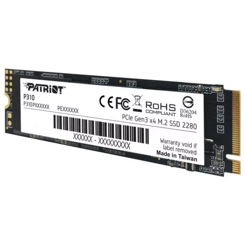 Unidade de armazenamento Patriot P310P192TM28 1,92 TB PCIe 3.0 x4 (NVMe)