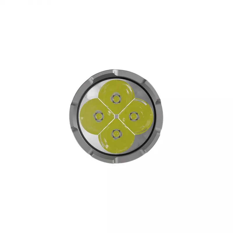 Lanterna de mão Nitecore CI7 — 4 LEDs, 2500 lúmenes, 130 h de autonomia, 148,2 mm, 158 g, preto