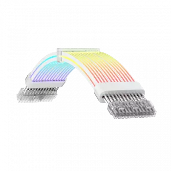 Gamemax cabo de extensão da fonte de alimentação VGA 3x8PIN-W, branco