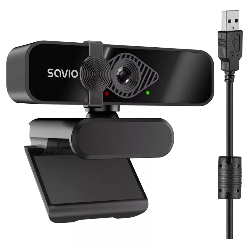 Webcam Savio CAK-06 3840 x 2160 Pixel USB preta