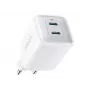 PowerPort III 40W 2xUSB-C branco