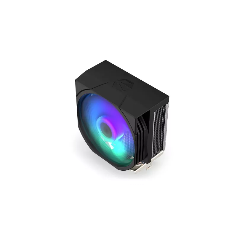 ENDORFY Spartan 5 ARGB, dissipador de CPU, ventoinha Fluctus 120mm ARGB integrada, iluminação LED ARGB brilhante, compatível com AM5, AM4, LGA1700, LGA1200,