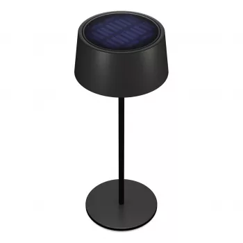 Candeeiro de mesa LED RealPower TableLight 300 4W preto solar