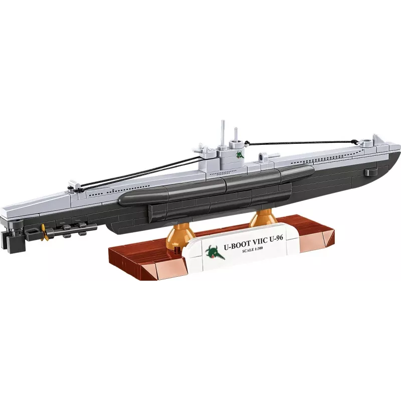 Modelo à escala de submarino Cobi Type VIIC 1:300, conjunto 4857