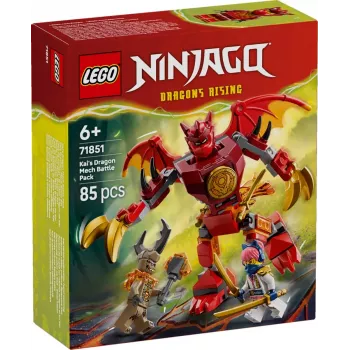 LEGO NINJAGO 71851 Pack de batalha: Mech dragão do Kai