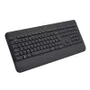 Logitech Signature - teclado - sem fios - Bluetooth 5.1 - QWERTY - italiano - grafite (920-010915)