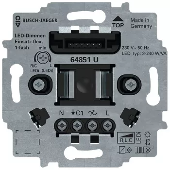 Módulo dimmer de toque LED Busch-Jaeger flex 64851 U (2CKA006500A0012)