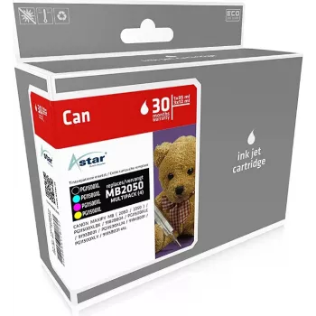 AS46150 ASTAR CANON PGI1500XL MB tinta(4) cmyk HC recondicionado 1200/1020/780/935