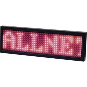 Placa de identificação eletrónica programável ALLNET Serial - cor vermelha (ALLNTAGRv2)