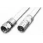 Cabo coaxial Preisner FS-KK2015 1,5 m F branco