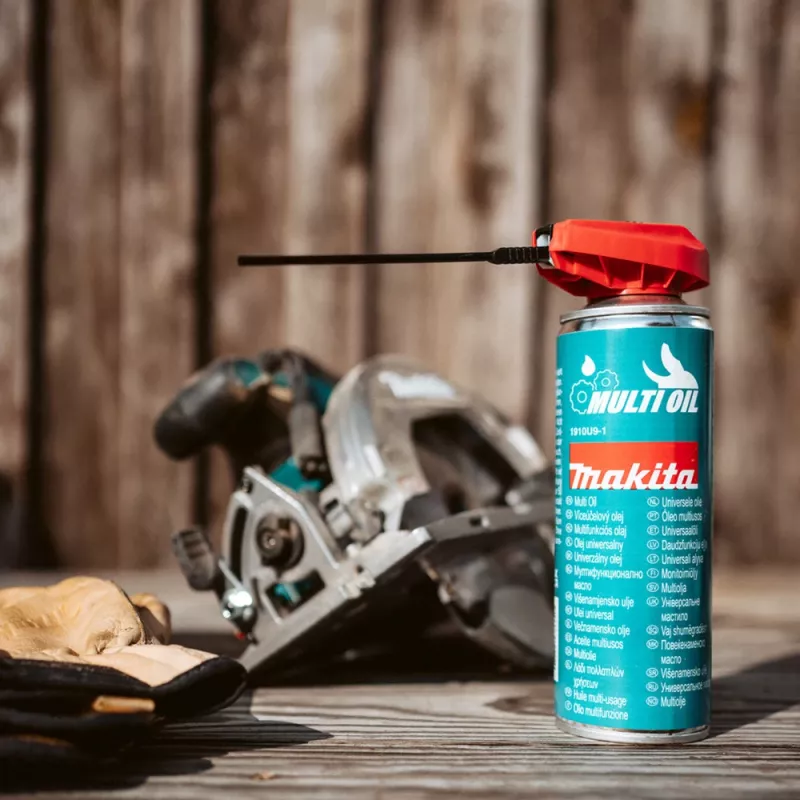 Spray de óleo de manutenção multifunções Makita 1910U9-1 300 ml