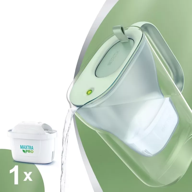 Brita Style eco jarro filtrante de água, azul glaciar