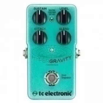 Pedal Compressor TC Electronic HyperGravity Compressor True Bypass Design Compacto