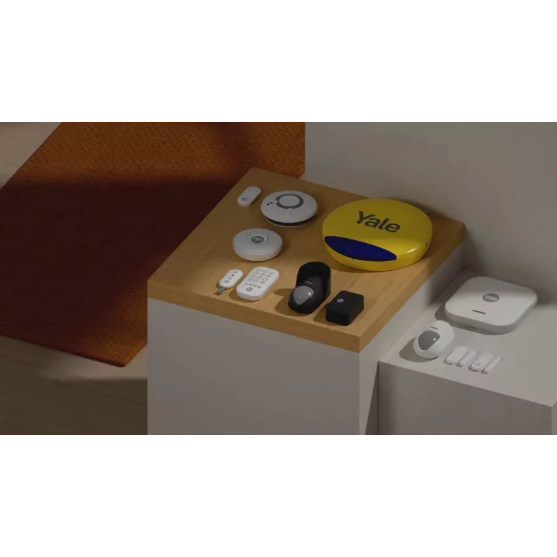 Sistema de alarme de segurança Yale AL-SK1-1A-EU Wi-Fi branco