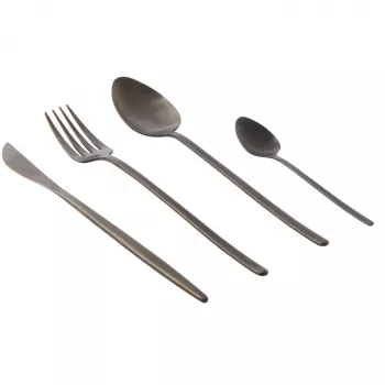 Conjunto de talheres Salter BW12422EU7 16 peças aço inoxidável apto para máquina de lavar loiça