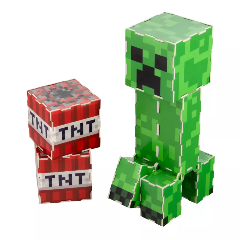 Conjunto de construção Paladone Minecraft Creeper – figura Creeper para montar