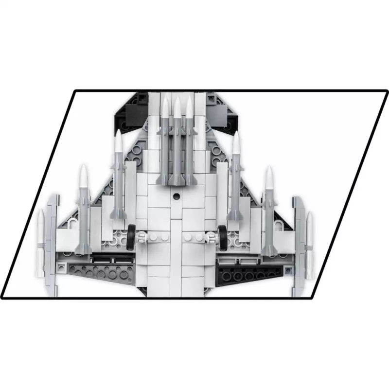 Bricks Armed Forces SAAB Jas 39 Gripen E 480 peças