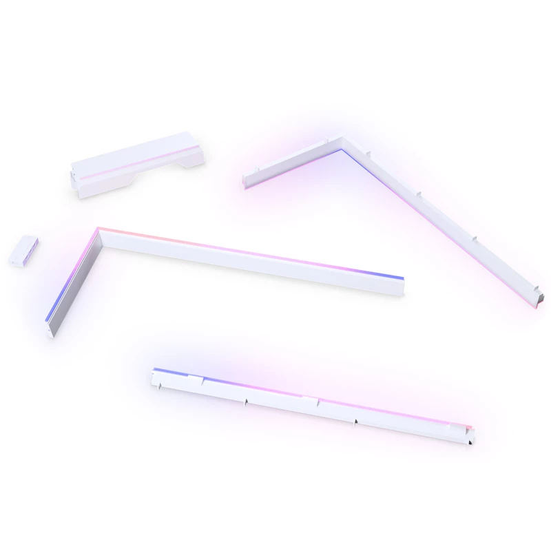Phanteks NV5 Premium DRGB kit de iluminação ARGB com hub de alimentação e cobertura da placa-mãe, branco