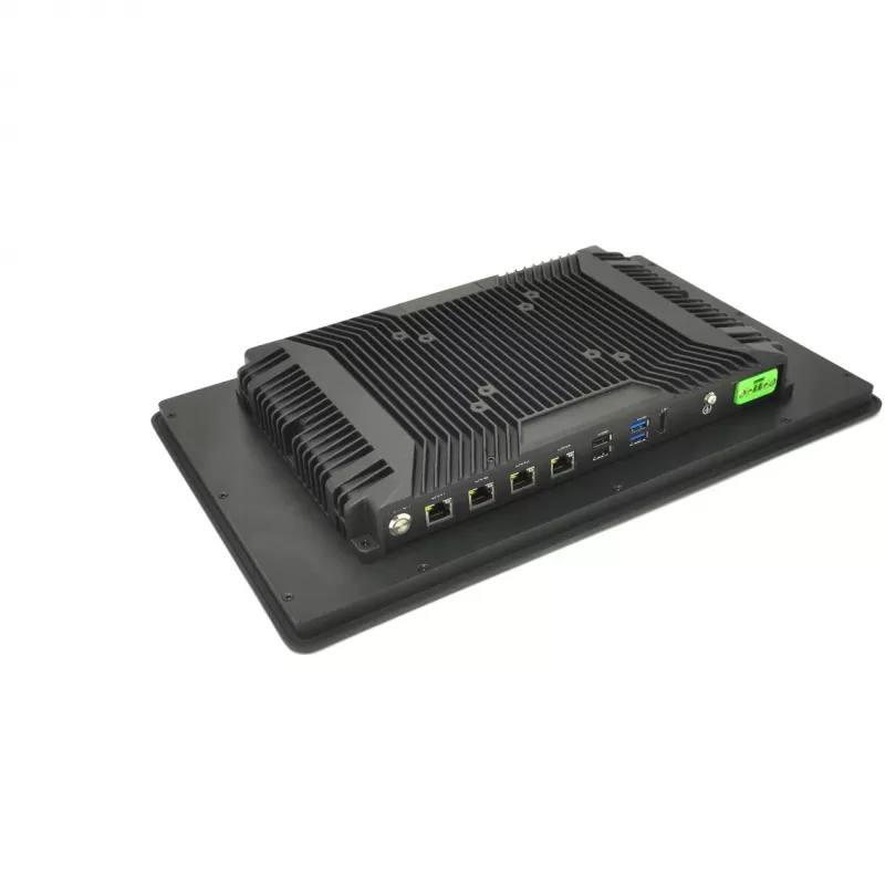 ALLNET AIO IPC Industrial Windows/Linux 15,6 polegadas ecrã tátil Intel i5-1135G7 16GB/512GB 4xLan RJ45 USB suporte de montagem na parede