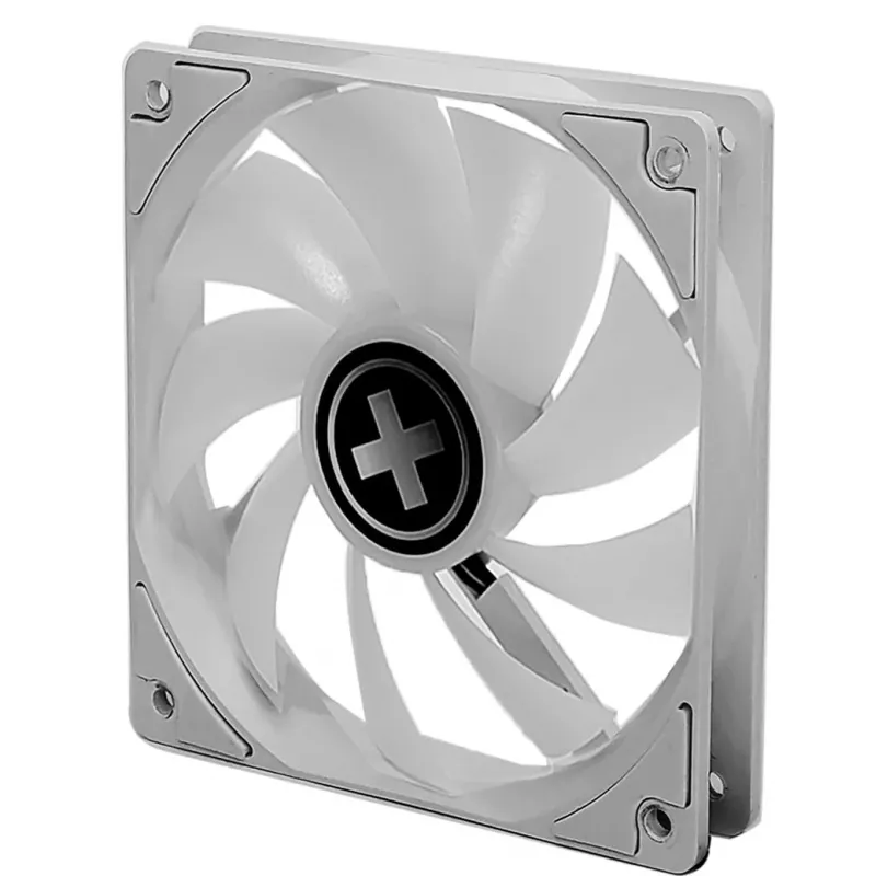 Ventoinha de caixa XILENCE Performance A+ XF064 de 120 mm com rolamento fluido dinâmico, 500–1500 U/min, branco