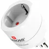 Adaptador de viagem SKROSS 1.500272-E — Europa para Suíça/Itália/Brasil para aparelhos de 2 e 3 polos