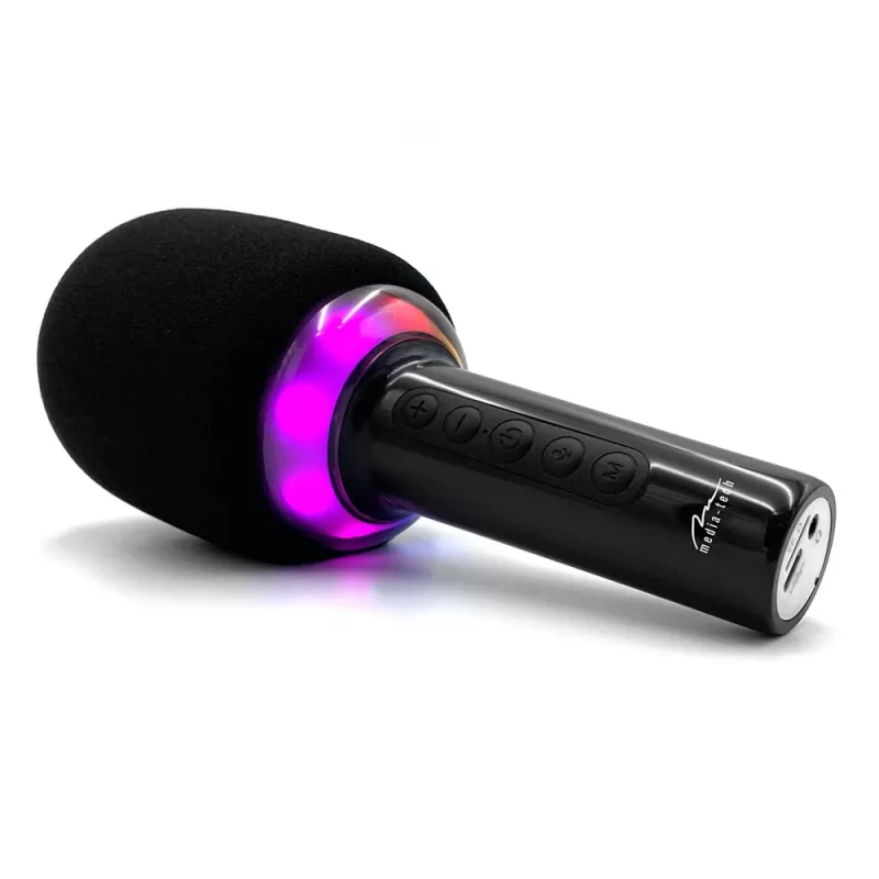 Microfone de karaoke com altifalante Bluetooth KARAOKE IDOL BT MT399