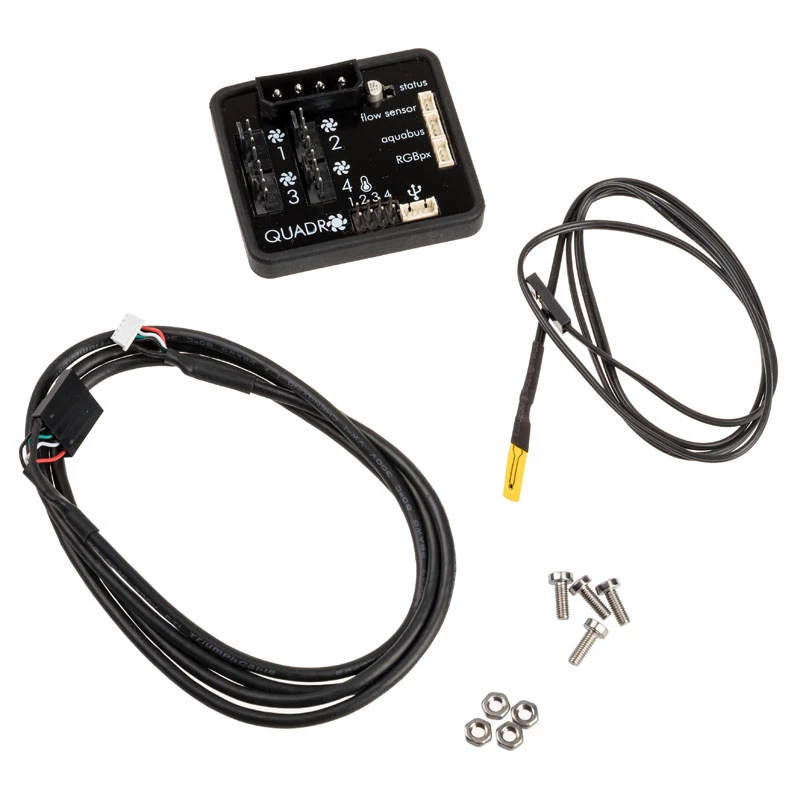 aqua computer QUADRO controlador de ventoinhas para ventoinhas PWM