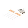 Acoplador de cabo de rede DeLOCK 88198 LSA para LSA Cat.6A STP 31,6 mm aço inoxidável