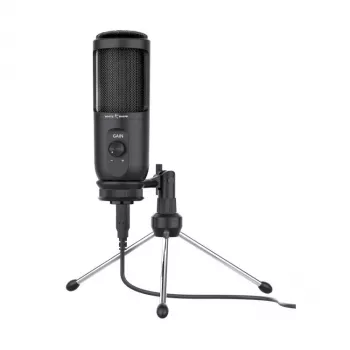 Microfone White Shark TAUS preto Studio