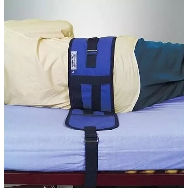 Cinto de segurança TIMAGO SCP 4500 – têxtil, comprimento ajustável 200 cm, perímetro do tronco 84–105 cm, fivela de fecho rápido