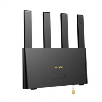 Router TENDA 4G08 4G LTE Wi‑Fi dual‑band 2,4/5 GHz, 4 antenas integradas, 2 portas LAN, até 867/300 Mbit/s