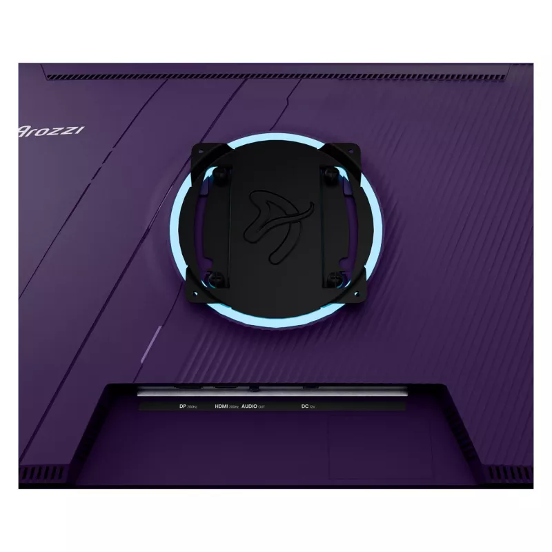 Monitor Arozzi Nova 24 polegadas (60,5 cm) Full HD 1920×1080 LED 1 ms 16:9 178° VESA roxo com altifalantes