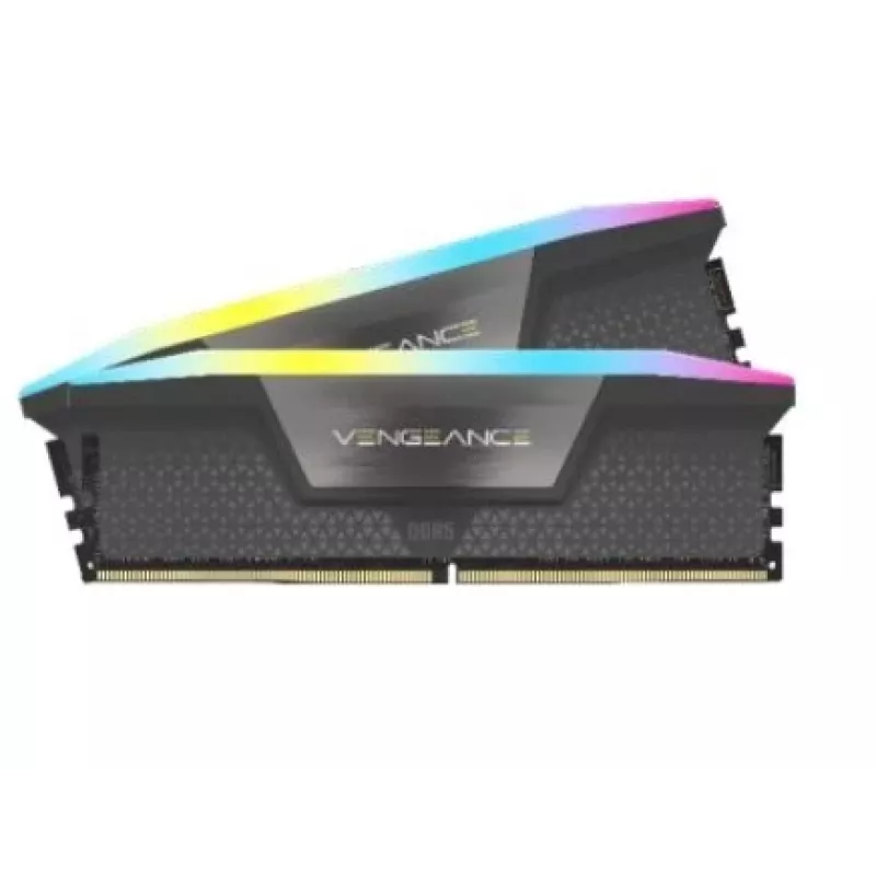 Kit de memória CORSAIR DDR5 Vengeance RGB 16GB (2x8GB) 6000 MT/s CL36