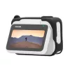 Capa de proteção Sunnylife para Insta360 GO 3 preto com autocolantes – estojo de viagem rígido para câmara de ação e acessórios