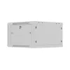 Armário rack 19 polegadas 6U 600x600 cinzento perfurado