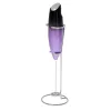 Adler | Espumador de leite com suporte | AD 4499 | Espumador de leite | Preto/Roxo