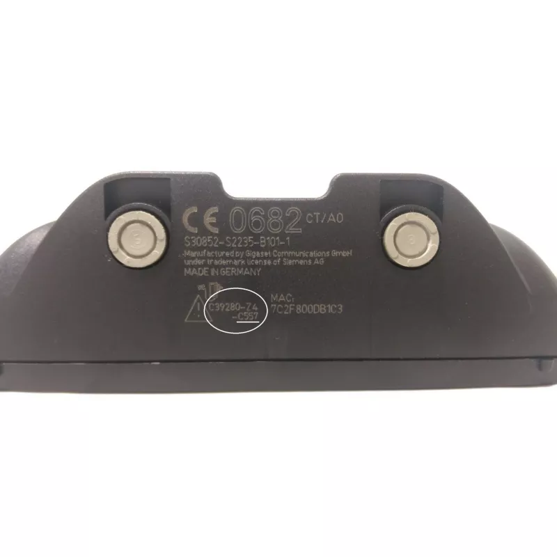 Gigaset C39280-Z4-C557 Fonte de alimentação preta