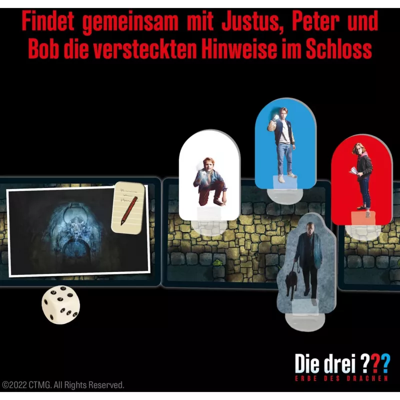 Die drei Erbe des Drachen jogo, jogo de família