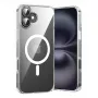 Capa protetora Vention KUGT0-20 para iPhone 16 Plus, transparente, compatível com MagSafe