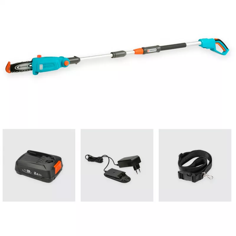 Gardena TCS 20 / 18V P4A 5 cm iões de lítio preto azul laranja