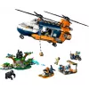 LEGO City 60437 Helicóptero de Exploração da Selva no Acampamento Base