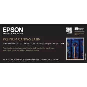 Tela premium cetim Epson, 24
