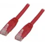 Cabo de rede Deltaco UTP vermelho 0,5 m RJ-45 Cat6