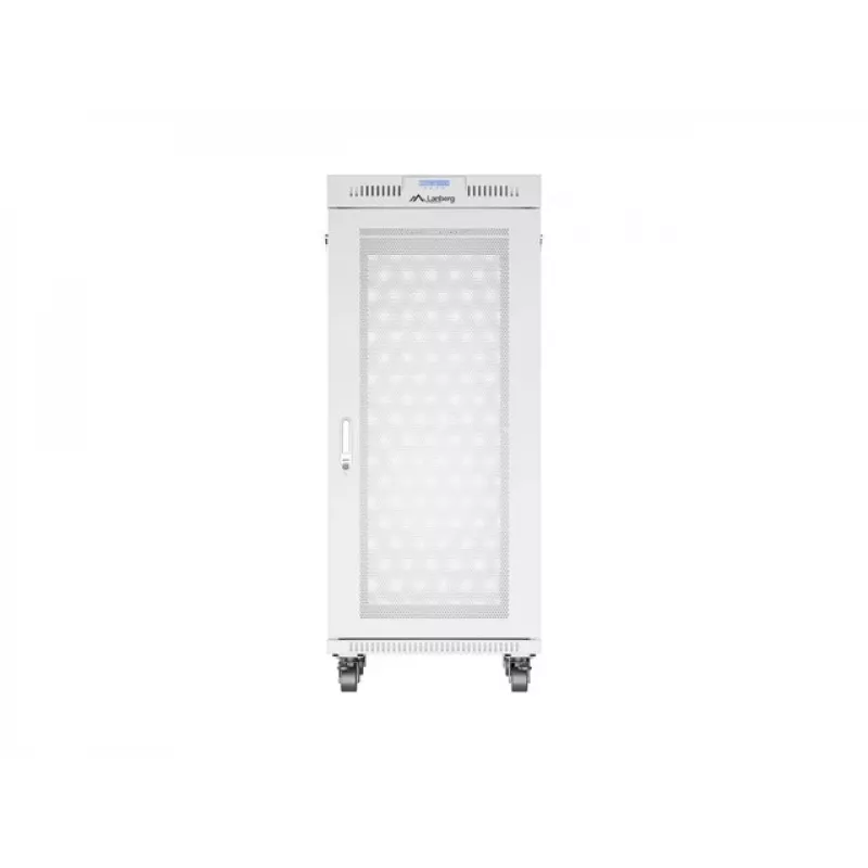 Armário rack Lanberg FF01-6827-23SL 27U rack de chão cinzento