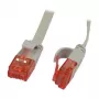 Cabo de rede RJ45 - CAT6 250 MHz - 5 m cinzento - UTP (U/UTP) - PVC - plano - Synergy 21