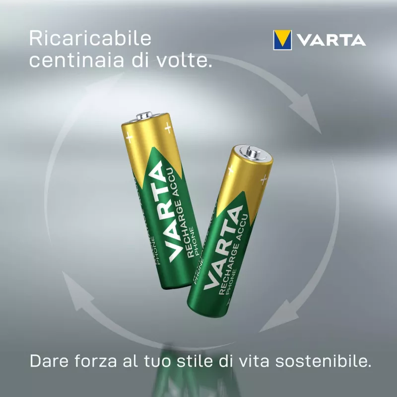 Bateria Varta AAA 800mAh NiMH 2-BL DECT